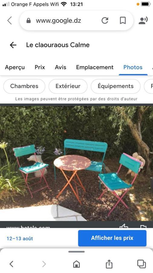 לינה וארוחת בוקר Canet  Le Claouraous Calme מראה חיצוני תמונה